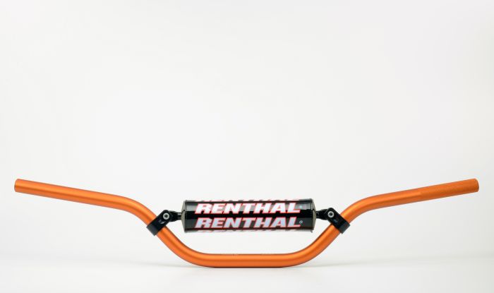 Renthal Series 784 Padded Handlebar — Aluminum 7/8" (28mm), Orange