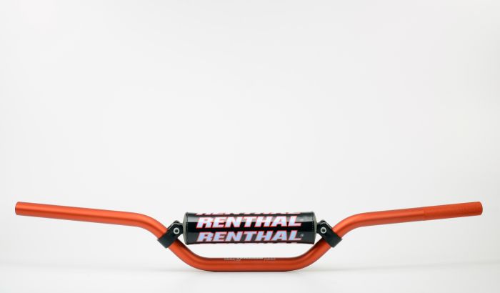 Renthal Series 823 Padded Handlebar — Aluminum 7/8" (28mm), Orange