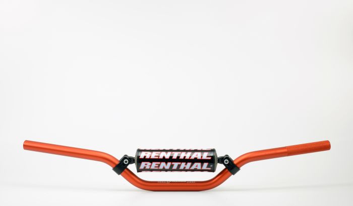 Renthal Series 825 Padded Handlebar — Aluminum 7/8" (28mm), Orange