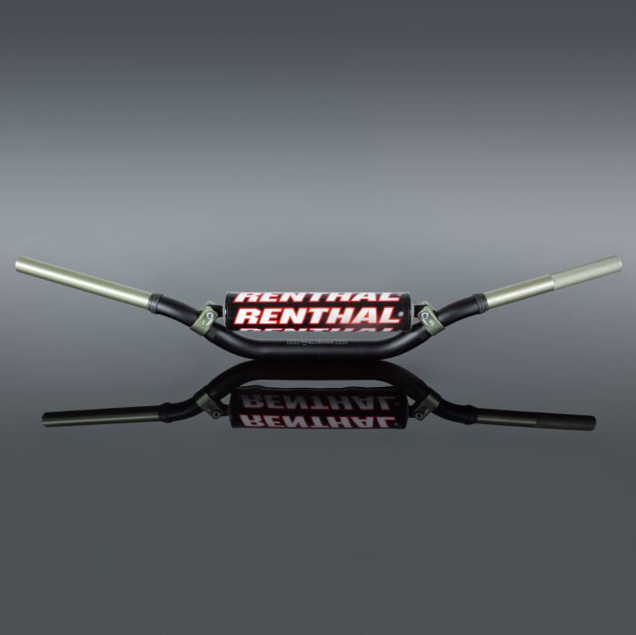 Renthal Series 918 Padded Handlebar — Aluminum 7/8" (28mm), Black