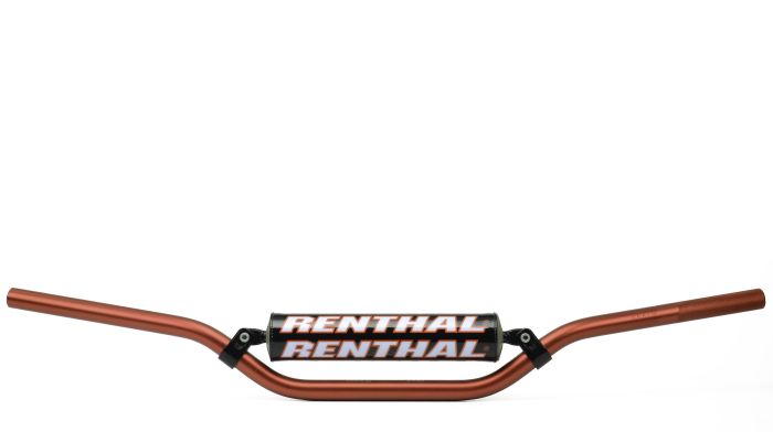 Renthal Twinwall (971) Padded Handlebar — 1-1/8" Oversize Aluminum, Red