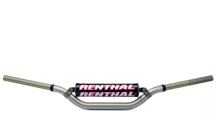 Renthal Twinwall Stewart (997) Padded Handlebar — 1-1/8" Oversize Aluminum, Titanium