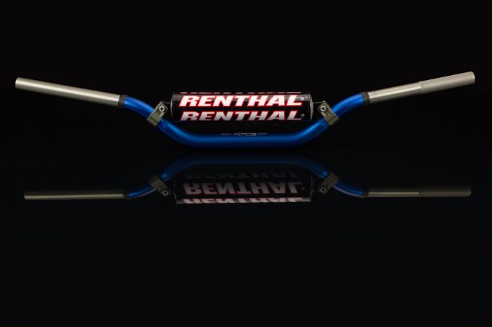 Renthal Series 998 Padded Handlebar — Aluminum 7/8" (28mm), Blue