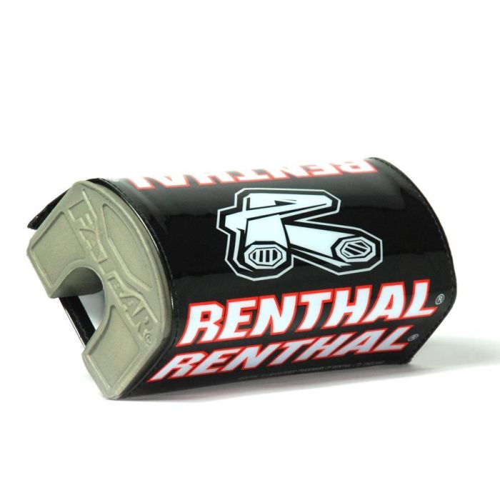 Renthal Handlebar Handlebar — Aluminum 7/8" (28mm), Black/Red