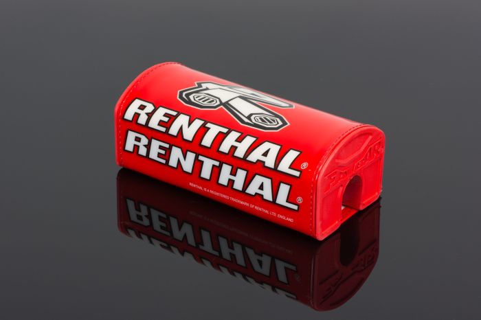 Renthal Handlebar Handlebar — Aluminum 7/8" (28mm), Red