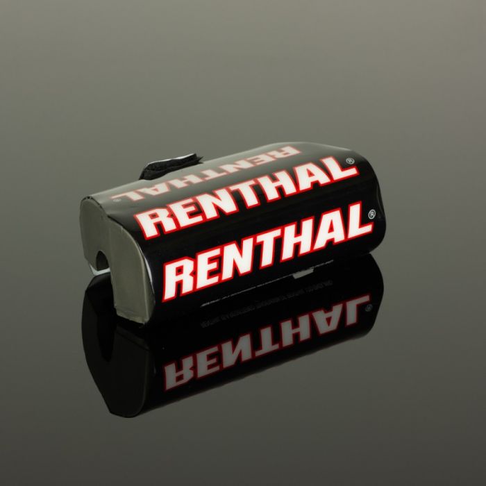 Renthal Handlebar Handlebar — Aluminum 7/8" (28mm), Black/Red
