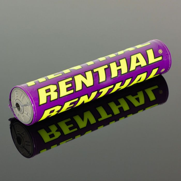 Renthal SX Bar Pad — Purple/Yellow (10")