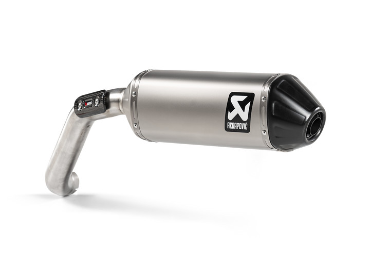Akrapovic Offroad Slip-On Exhaust Moto Guzzi V85 TT 2019-2024