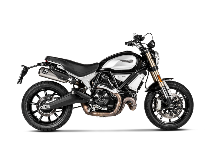 Akrapovic Slip-On Exhaust Ducati Scrambler 1100 2018-2020