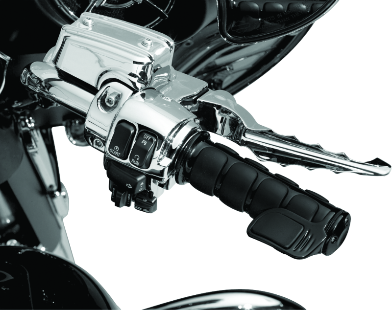 Kuryakyn Contoured ISO Throttle Boss Left Side Chrome