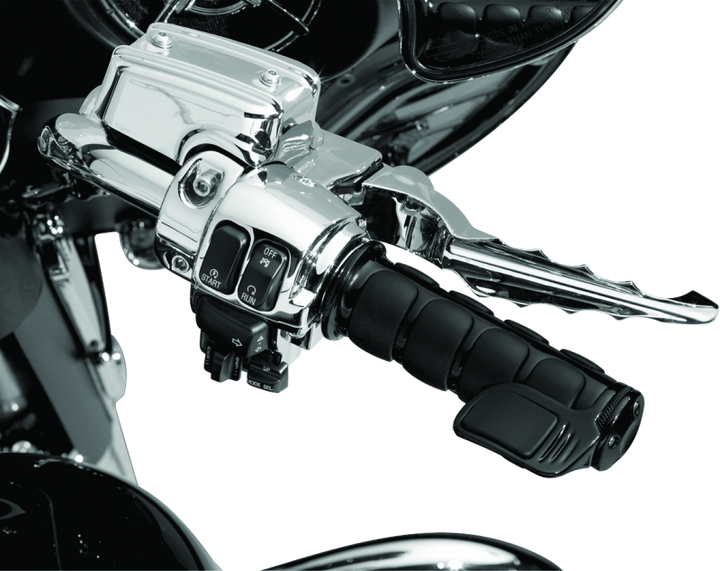 Kuryakyn Contoured ISO Throttle Boss Left Side Chrome