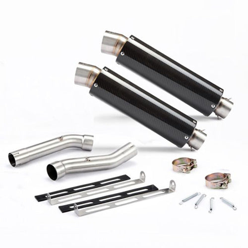 Big Gun EVO-S Dual Slip-On Muffler — Yamaha YZF-R1 (2009-2013), 4-Stroke