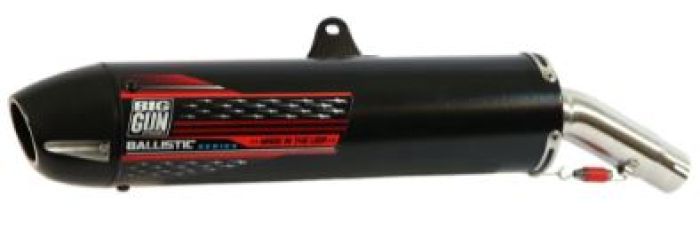 Big Gun Ballistic Series Slip-On Muffler — Kawasaki KX 250F (2009-2011), 4-Stroke
