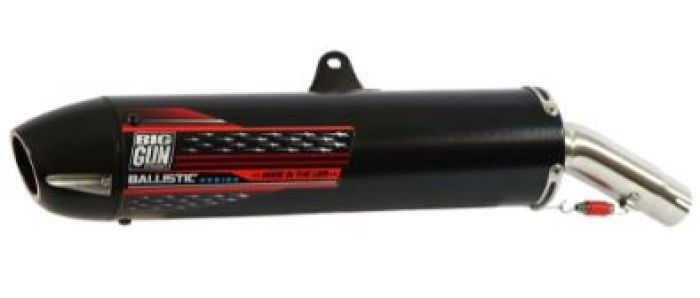 Big Gun Ballistic Series Slip-On Muffler — Yamaha YZ 250F (2010-2013), 4-Stroke