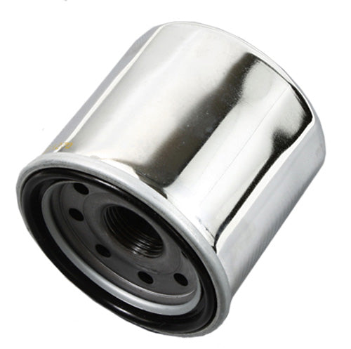 Hiflofiltro Oil Filter — HF204C Chrome