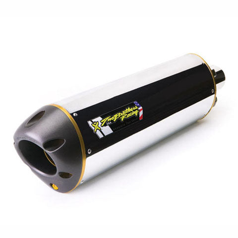 Two Brothers M-2 Standard Series Flange-On Slip-On Exhaust (Aluminum) — Hyosung