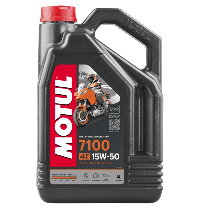 Motul 7100 4T Full Synthetic — 15W-50 (4L)