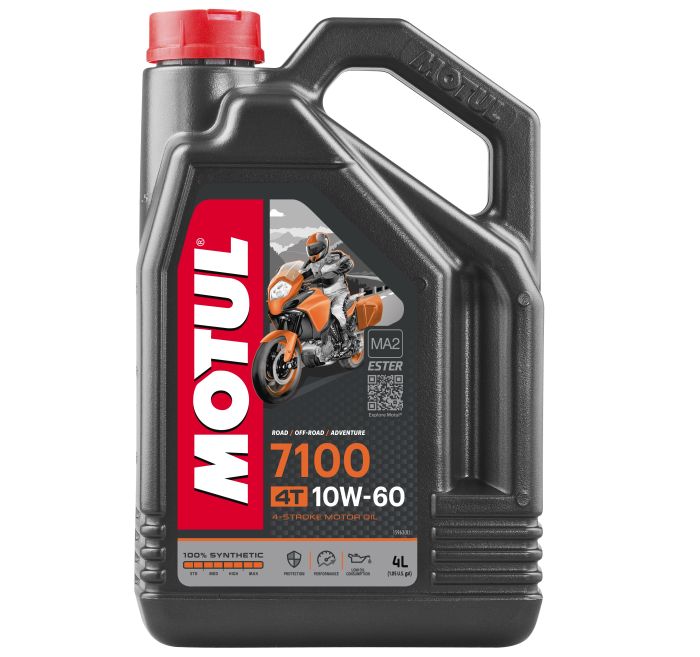 Motul 7100 4T Full Synthetic — 10W-60 (4L)