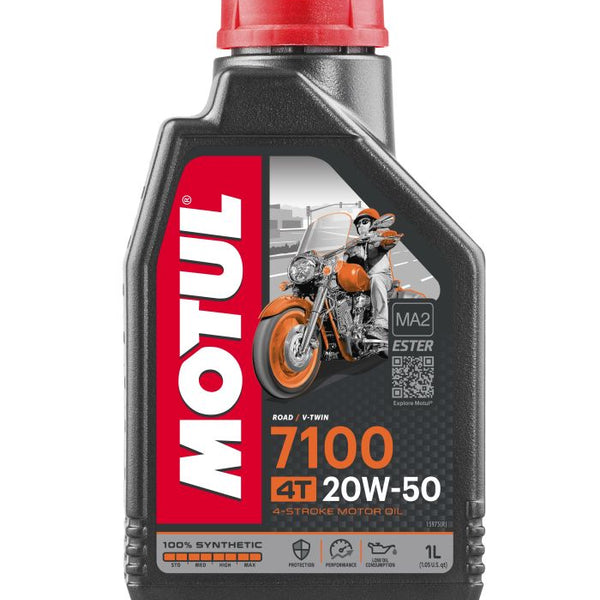 Motul 7100 4T Full Synthetic — 20W-50 (1L)