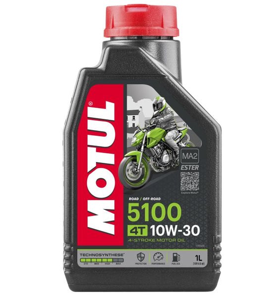 Motul 5100 4T Semi-Synthetic — 10W-30