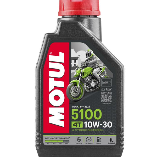 Motul 5100 4T Semi-Synthetic — 10W-30 (1L)