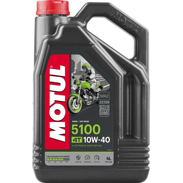 Motul 5100 4T Semi-Synthetic — 10W-40 (4L)