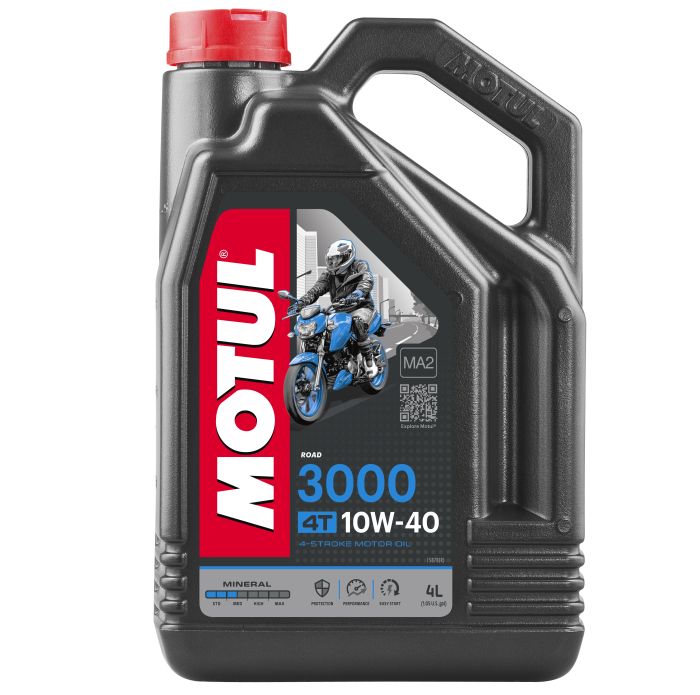 Motul 3000 4T Mineral — 10W-40 (4L)