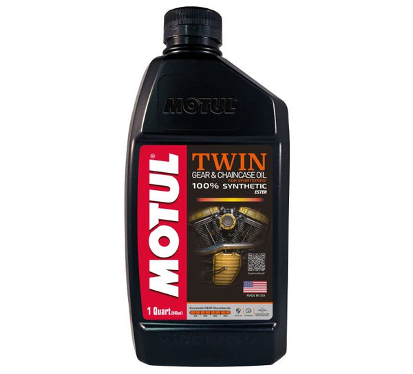 Motul Twin Gear & Clutch Case Oil 100% Synthetic 1qt