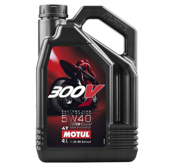 Motul 300V Factory Line Road Racing — 5W-40 (4L)