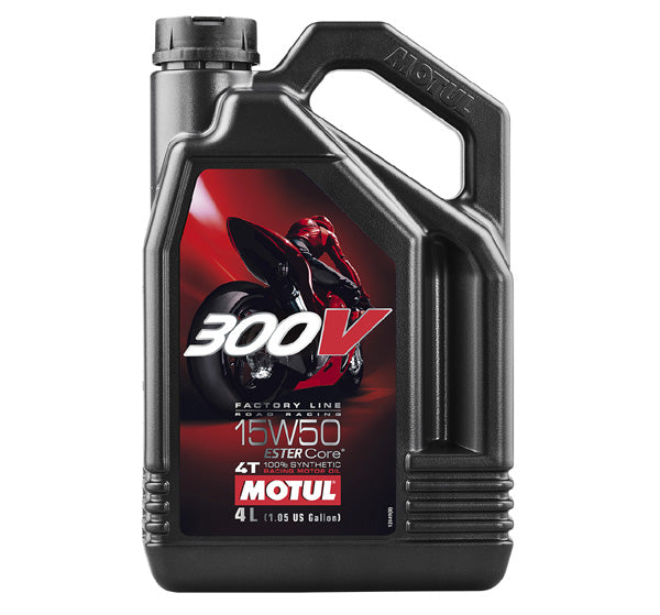 Motul 300V Factory Line Road Racing — 15W-50 (4L)