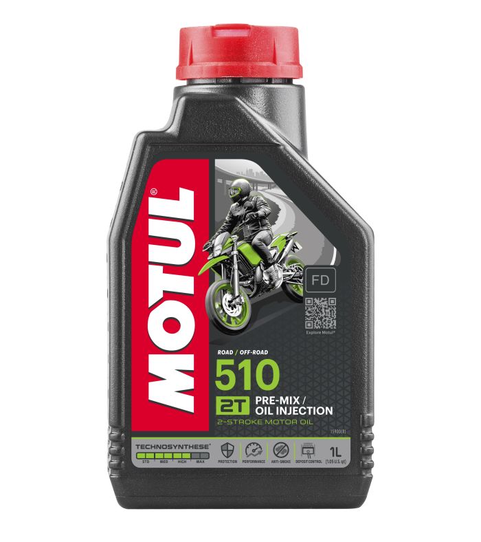 Motul 510 2T Semi-Synthetic Premix — 1L