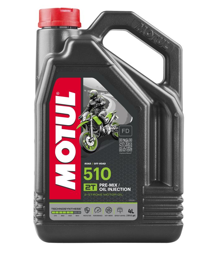 Motul 510 2T Semi-Synthetic Premix — 4L