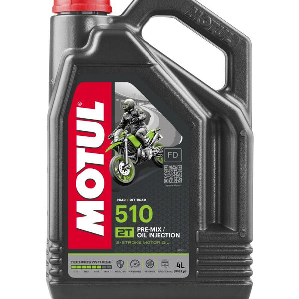 Motul 510 2T Semi-Synthetic Premix — 4L