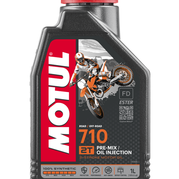 Motul 710 2T Full Synthetic Premix — 1L
