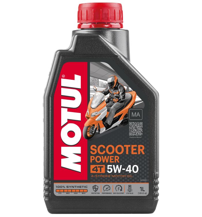 Motul Scooter Power 4T 5W-40 MA (1L)