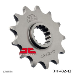 JT Sprockets 520 Steel Front Sprocket, 13T (JTF432.13)