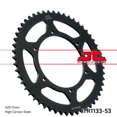 JT Sprockets 420 Steel Rear Sprocket, 53T (JTR1133.53)