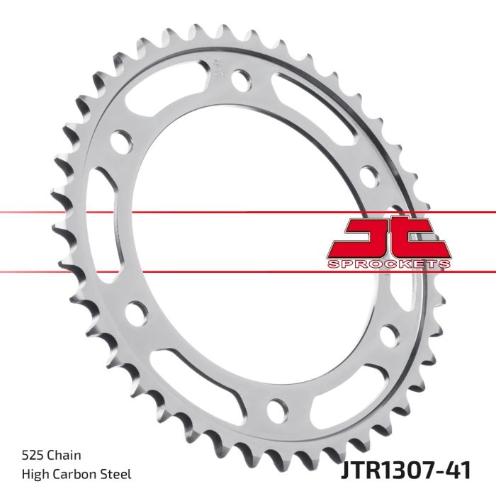 JT Sprockets Steel Rear Sprocket — JTR1307.41 (41T)