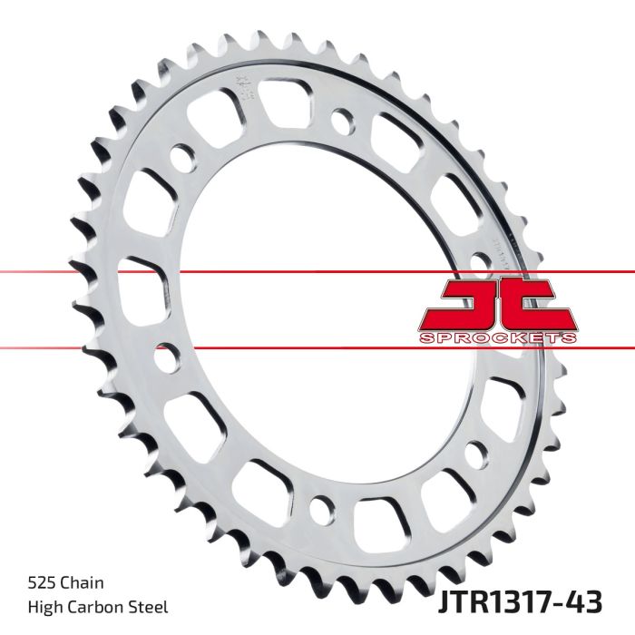 JT Sprockets 525 Steel Rear Sprocket (JTR1317)