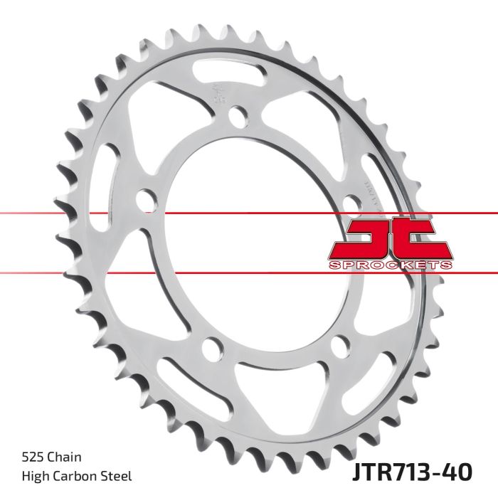 JT Sprockets Steel Rear Sprocket — JTR713.40 (40T)