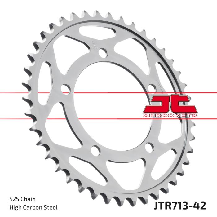 JT Sprockets Steel Rear Sprocket — JTR713.42 (42T)