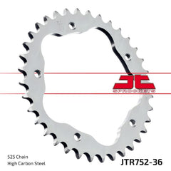 JT Sprockets 525 Steel Rear Sprocket, 36T (JTR752.36)