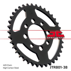 JT Sprockets 420 Steel Rear Sprocket, 38T (JTR801.38)