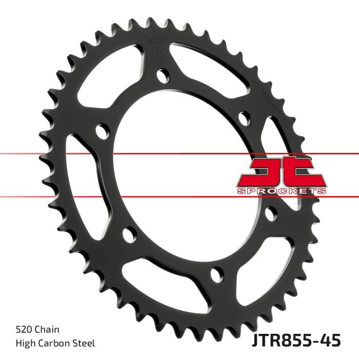 JT Sprockets Steel Rear Sprocket — JTR855.45 (45T)