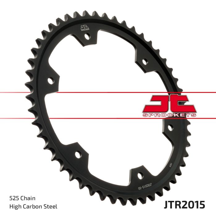 JT Sprockets 525 Steel Rear Sprocket, 50T (JTR2015.50)