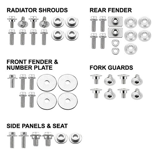 Psychic Body Panel Hardware Pack - Honda CRF250R / CRF250X (2004-2005)