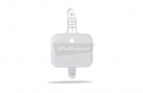 Polisport Number Plate - OEM White (8661800001)