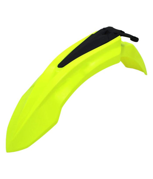 Polisport Front Fender - Yellow Flo (8574700004)