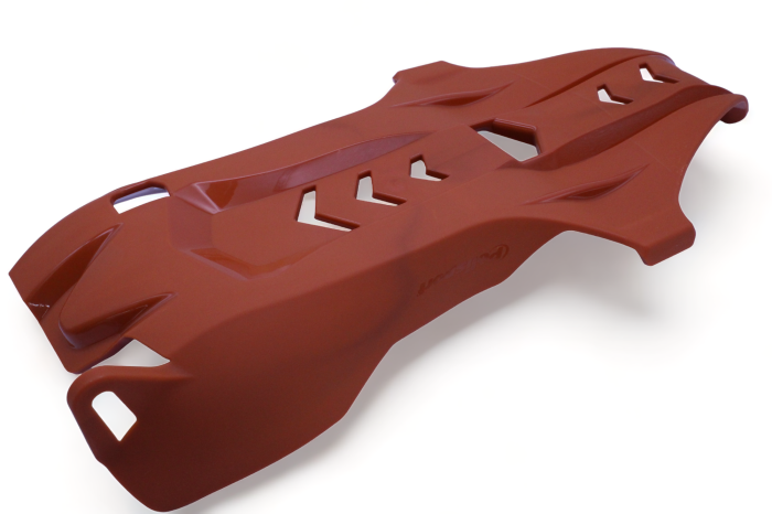 Polisport Skid Plate — KTM 250-SX (2006-2016), Orange