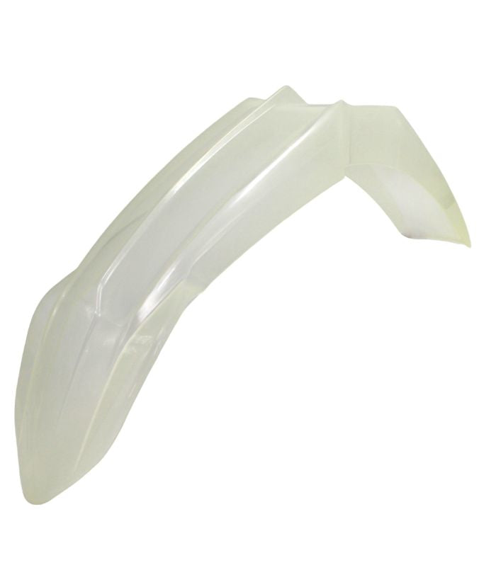 Polisport Front Fender — Yamaha WR-250F (2020-2024), Yamaha WR-450F (2019-2024) &amp; 6 more, Clear